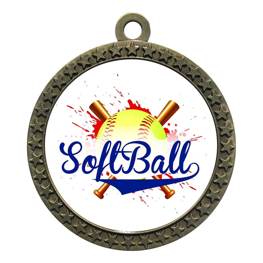 2-1/2" Softball Medal (D212-EG190)