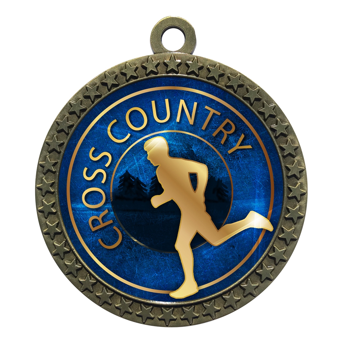 2-1/2" Cross Country Medal