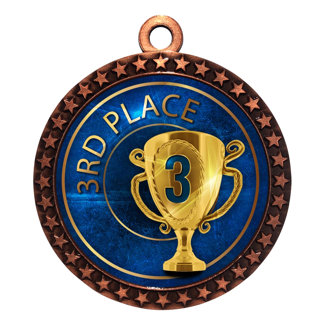 2-1/2" 3rd Place Medal