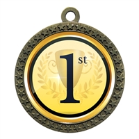 2-1/2" 1st Place Medal