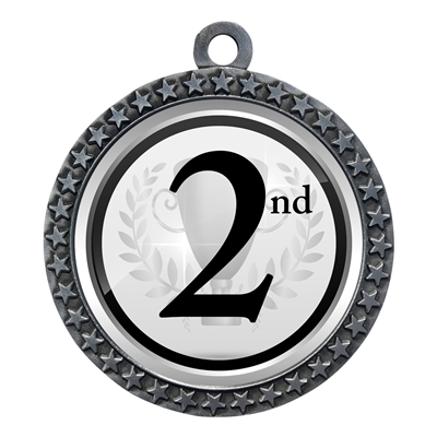 2-1/2" 2nd Place Medal
