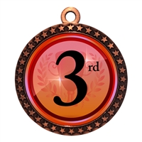 2-1/2" 3rd Place Medal