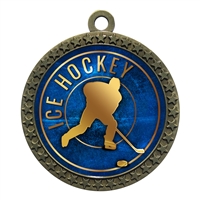 2-1/2" Ice Hockey Medal
