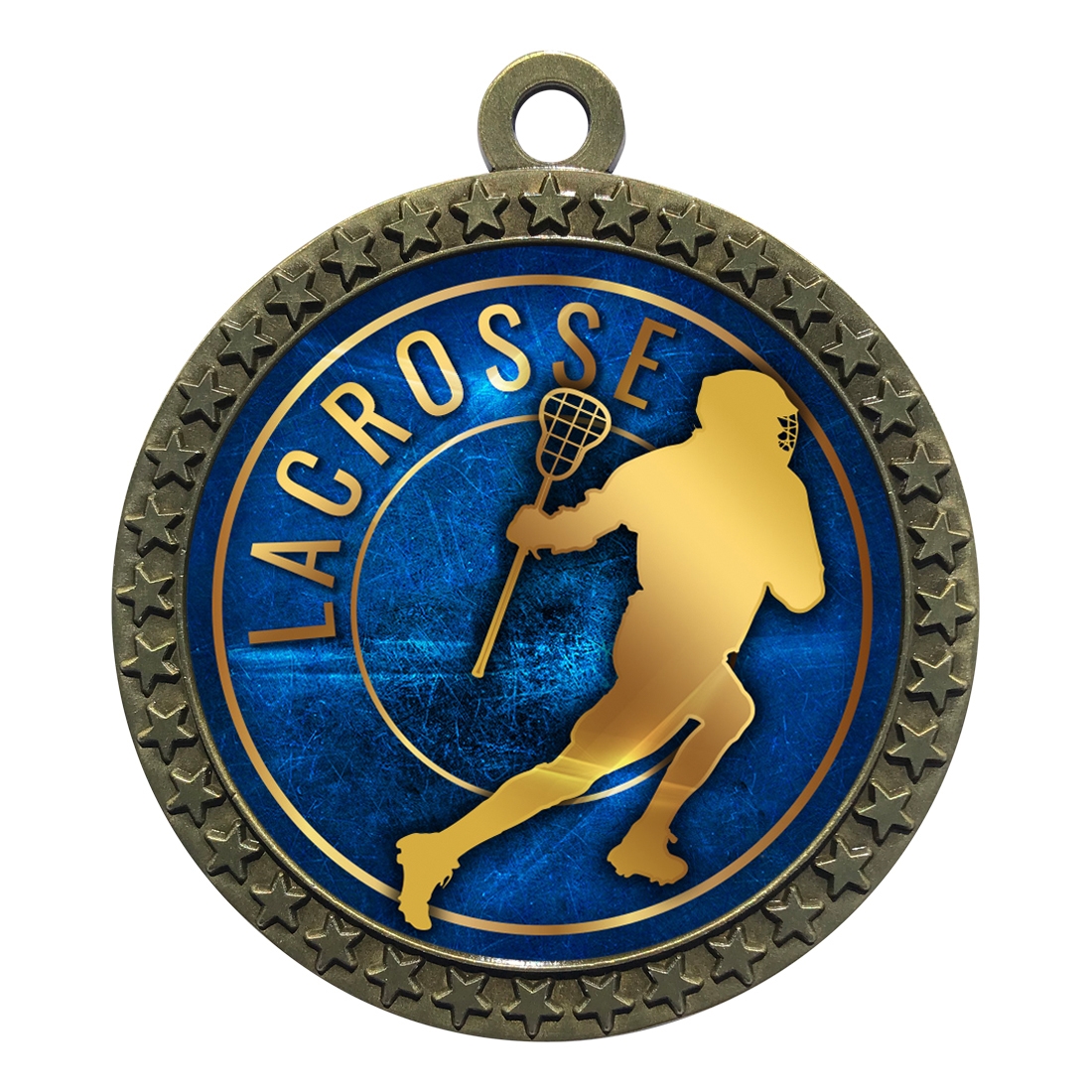 2-1/2" Lacrosse Medal