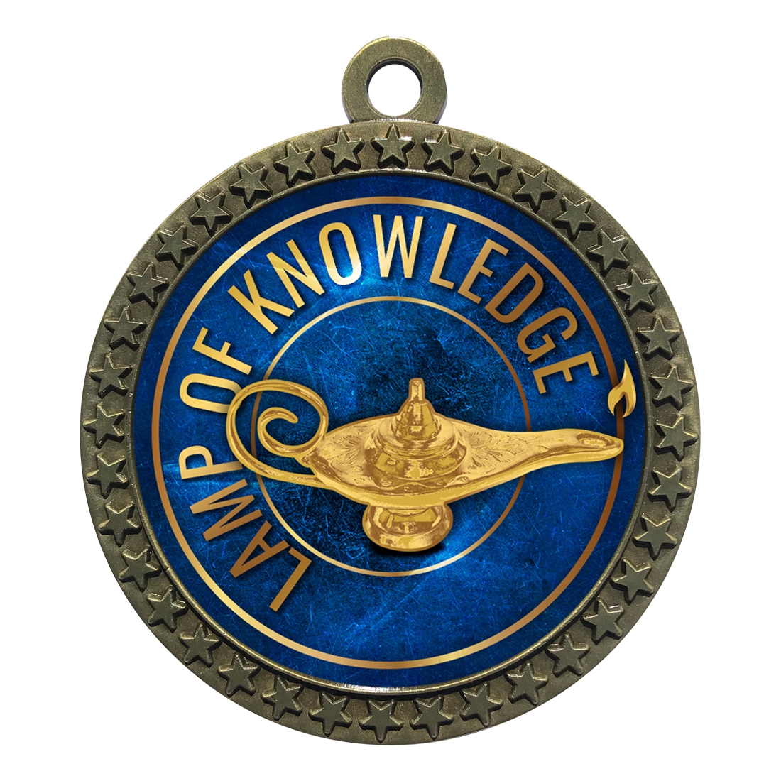 2-1/2" Lamp of Knowledge Medal
