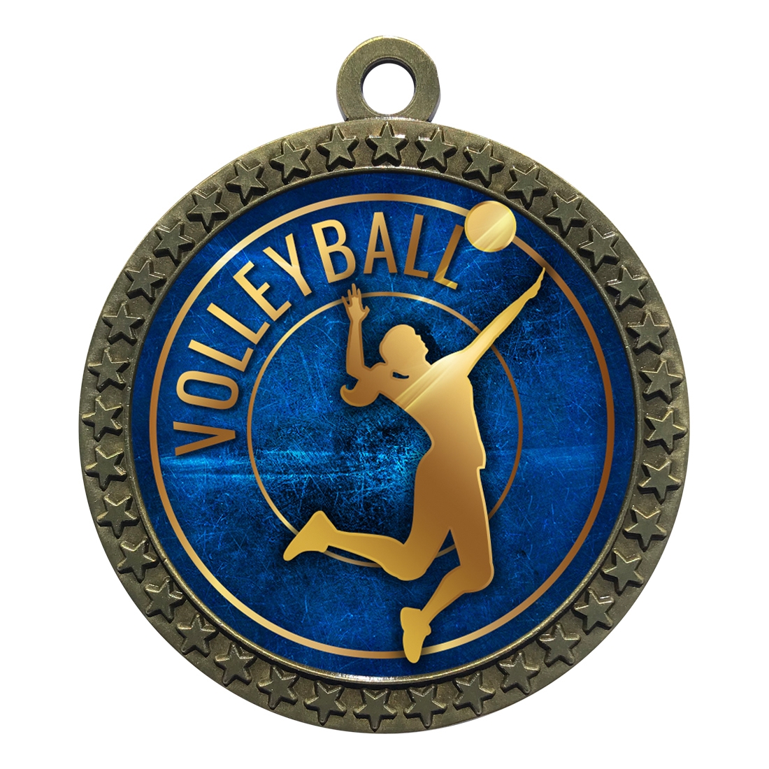 2-1/2" Volleyball Medal