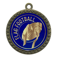 2-1/2" Flag Football Medal