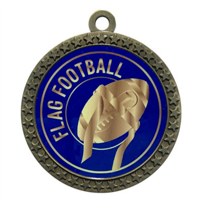 2-1/2" Flag Football Medal