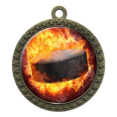 2-1/2" Hockey Medal
