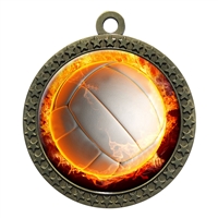 2-1/2" Volleyball Medal