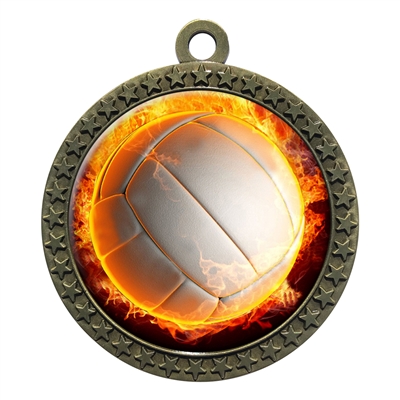 2-1/2" Volleyball Medal