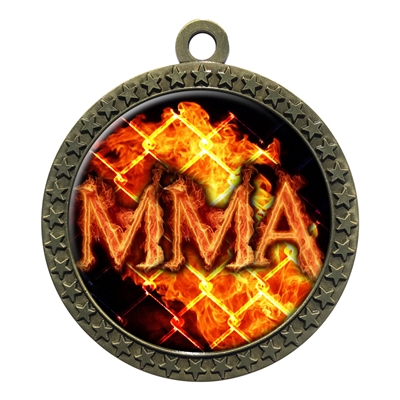 2-1/2" MMA Medal