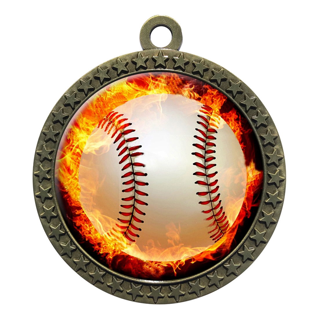 2-1/2" Baseball Medal
