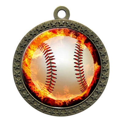 2-1/2" Baseball Medal