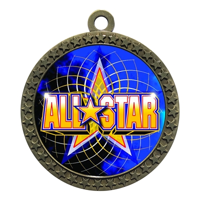 2-1/2" Allstar Medal