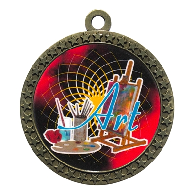2-1/2" Art Medal