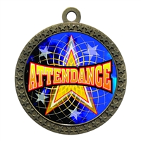 2-1/2" Attendance Medal