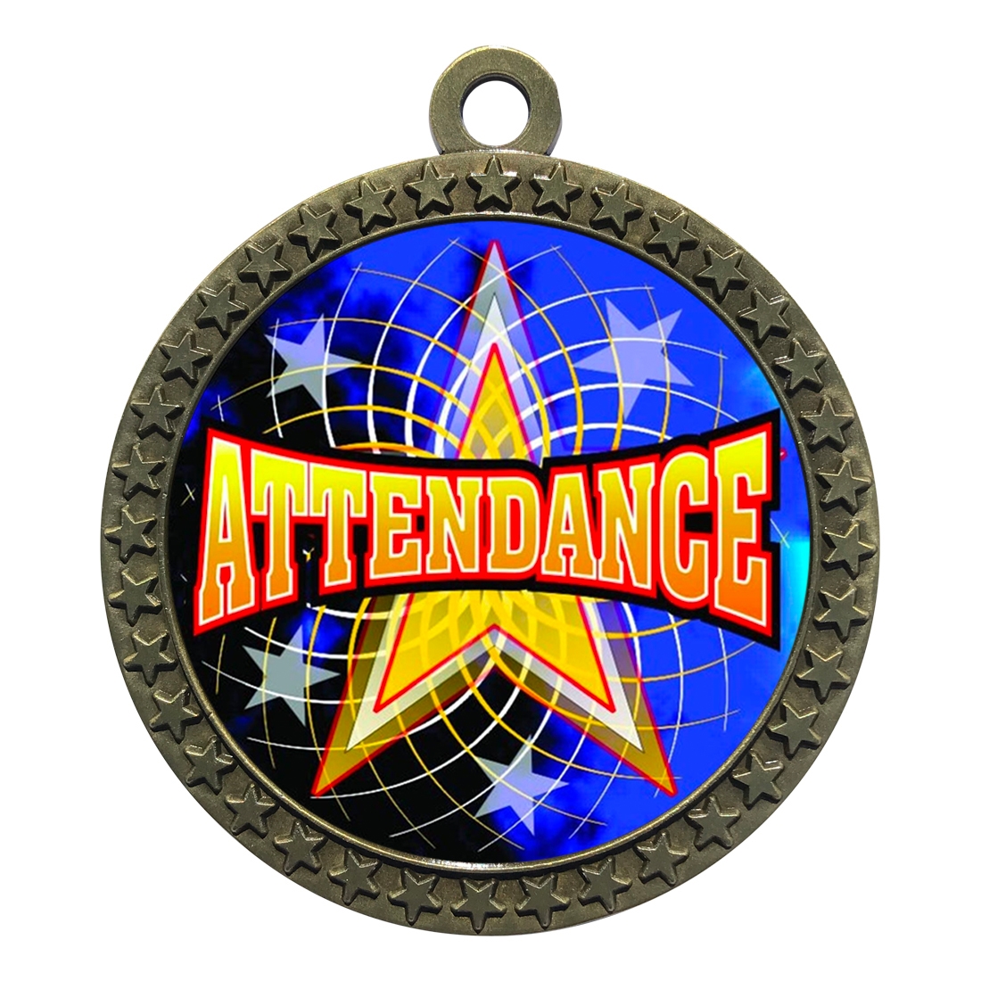 2-1/2" Attendance Medal