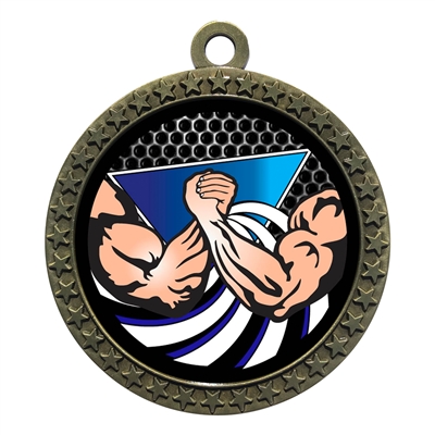 2-1/2" Arm Wrestle Medal
