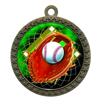 2-1/2" Baseball Medal