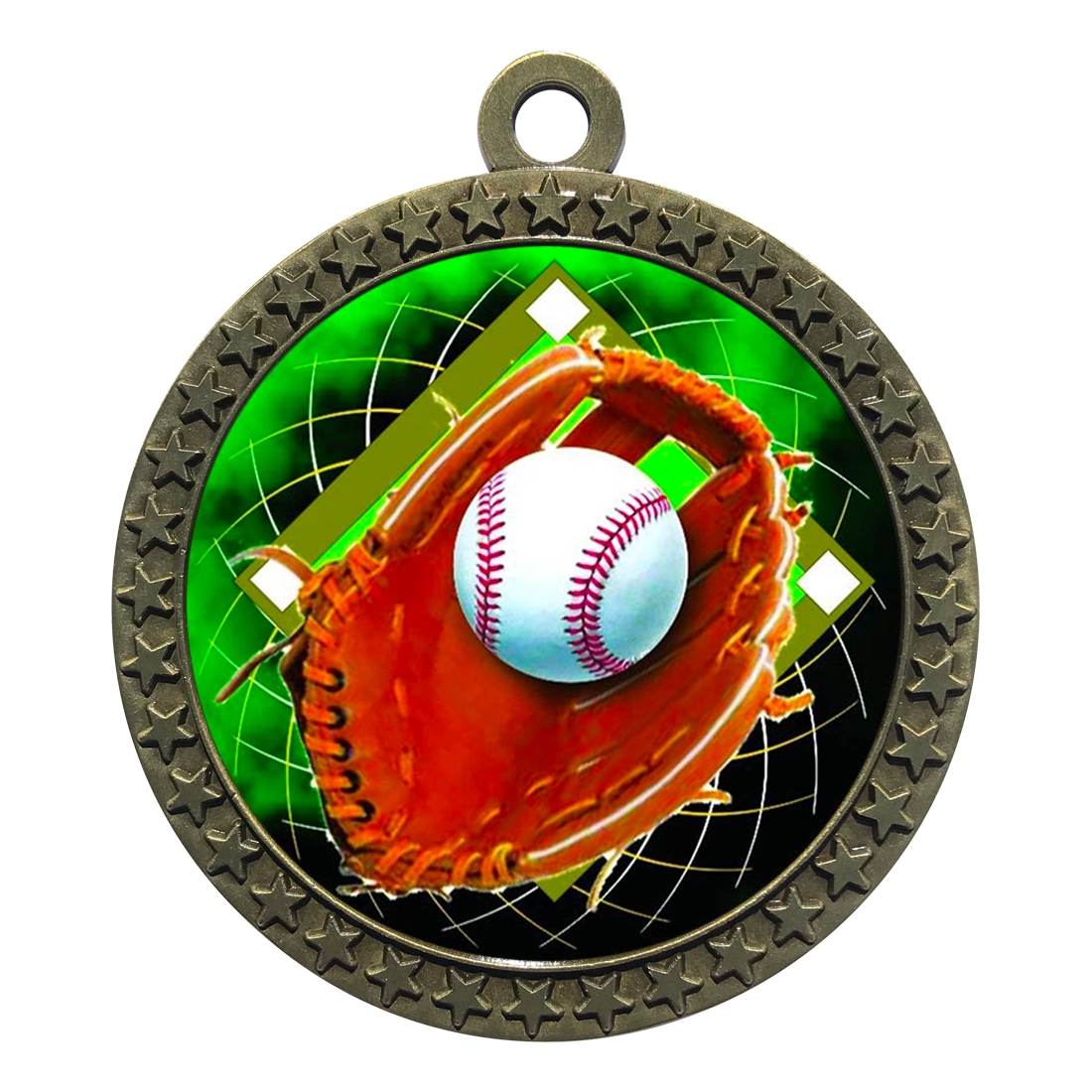 2-1/2" Baseball Medal