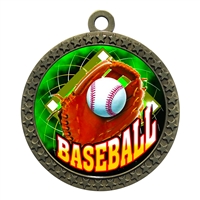 2-1/2" Baseball Medal