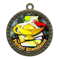2-1/2" Perfect Attendance Medal
