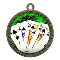 2-1/2" Poker Medal