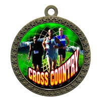 2-1/2" Male Cross Country Medal