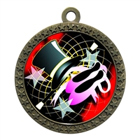 2-1/2" Dance Medal