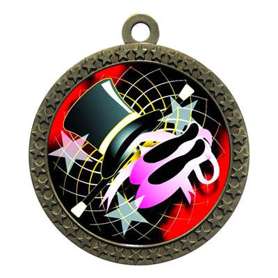 2-1/2" Dance Medal