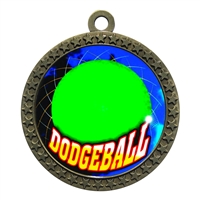2-1/2" Dodgeball Medal