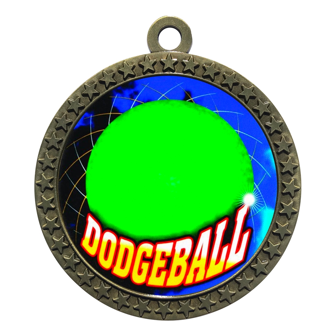 2-1/2" Dodgeball Medal