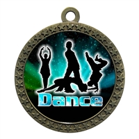 2-1/2" Modern Dance Medal