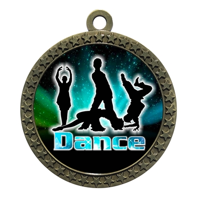 2-1/2" Modern Dance Medal