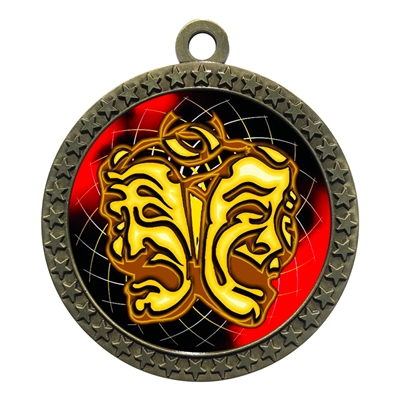 2-1/2" Drama Medal
