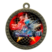 2-1/2" Go Kart Medal