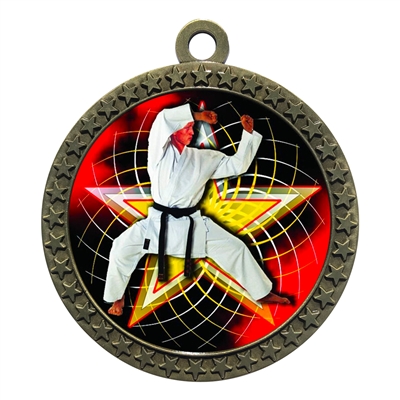 2-1/2" Martial Arts Karate Medal