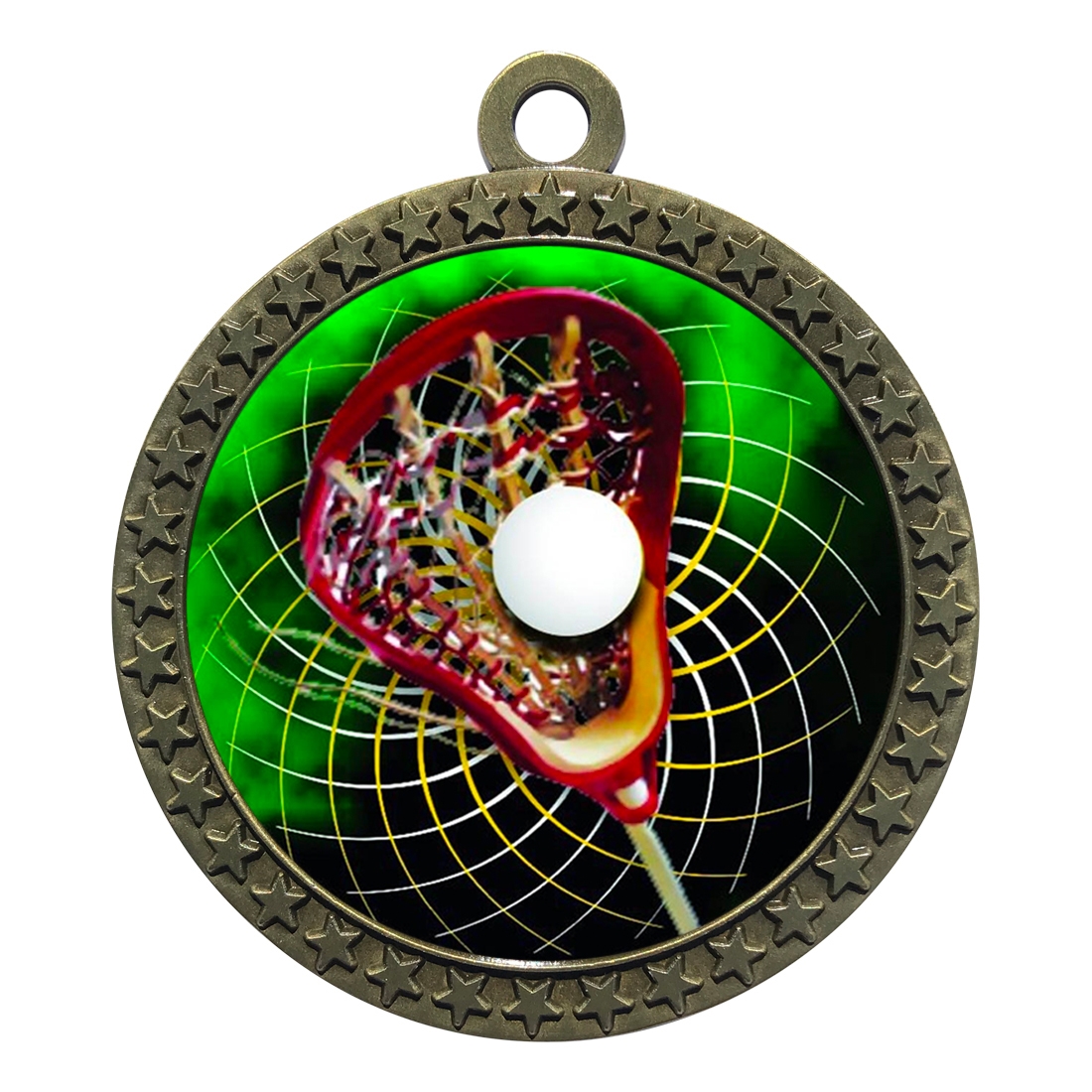 2-1/2" Lacrosse Medal