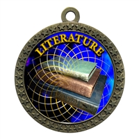 2-1/2" Literature Medal