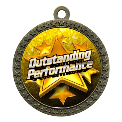 2-1/2" Outstanding Performance Medal