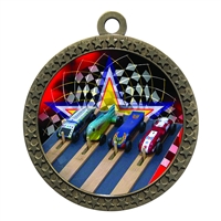 2-1/2" Pinewood Derby Medal