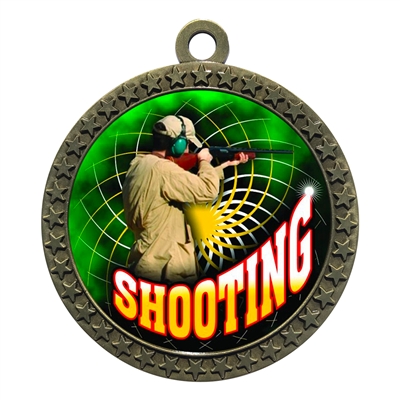 2-1/2" Shooting Medal