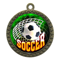 2-1/2" Soccer Medal