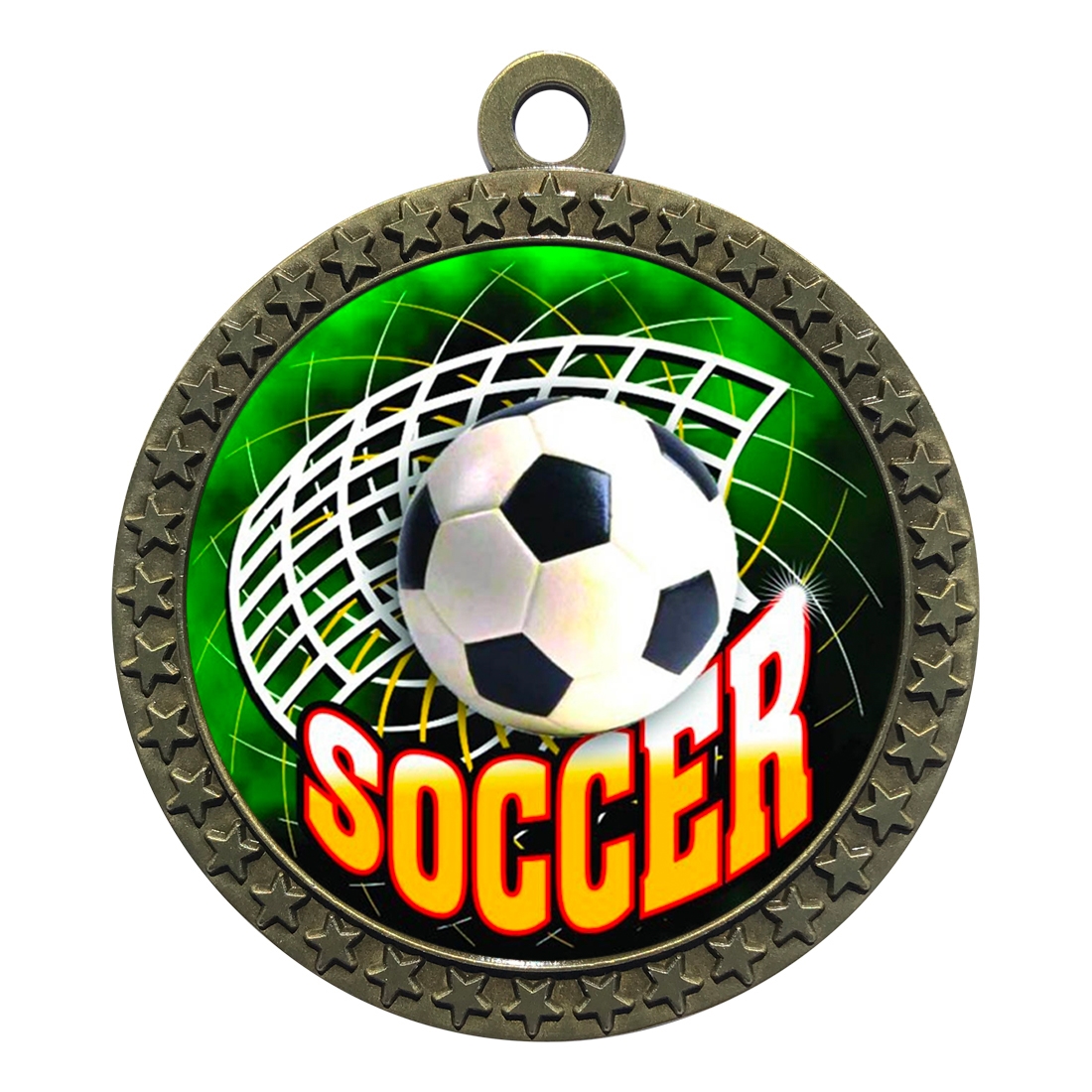 Express Medals 1 to 50 Packs 3 Soccer Cleat 2nd Place Silver Medal with Neck Ribbon Award XMD 