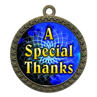 2-1/2" Special Thanks Medal