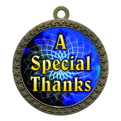 2-1/2" Special Thanks Medal