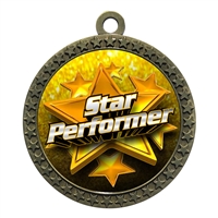 2-1/2" Star Performer Medal