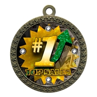 2-1/2" Top Sales Medal