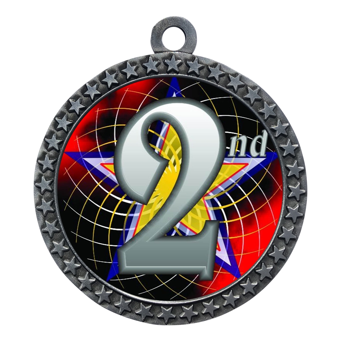 2-1/2" 2nd Place Medal